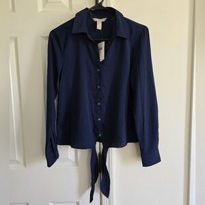 NWT Banana Republic Womens Button Up Blouse